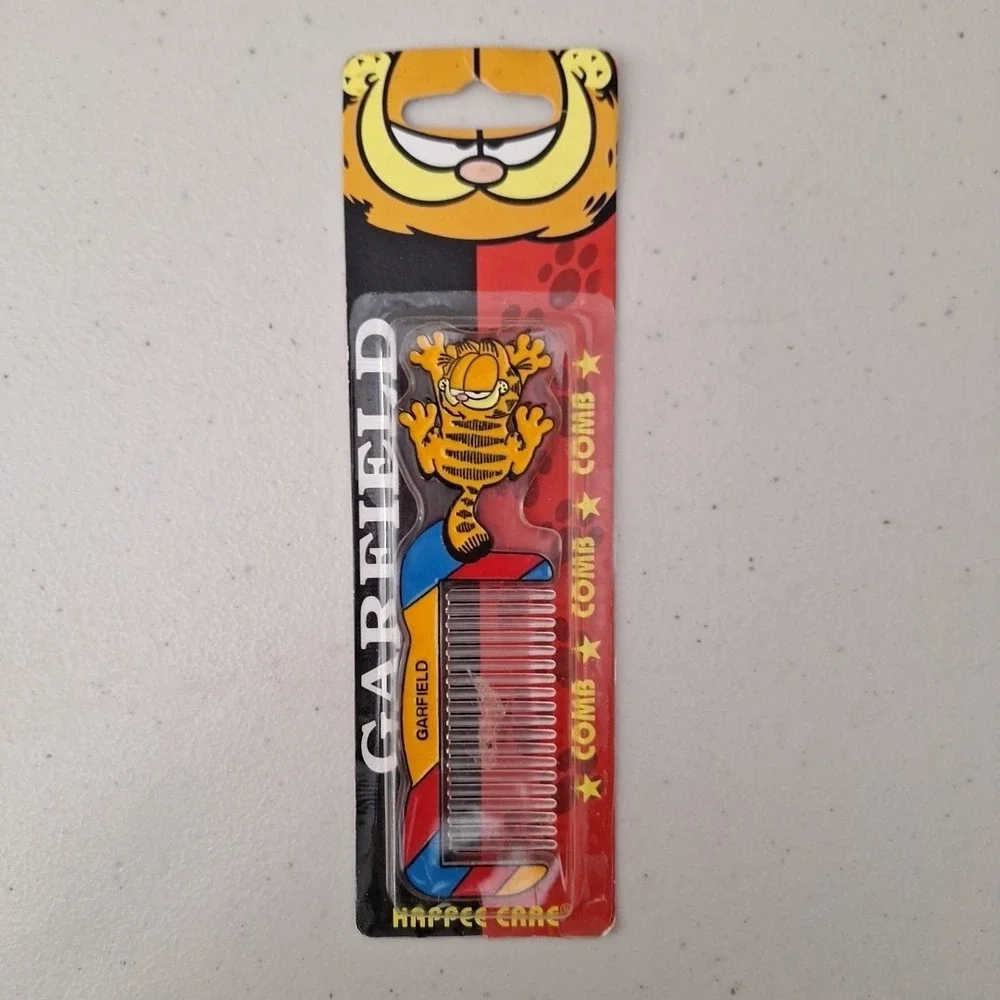 Vintage 1998 PAWS Garfield The Cat Happee Care Comb NEW SEALED
